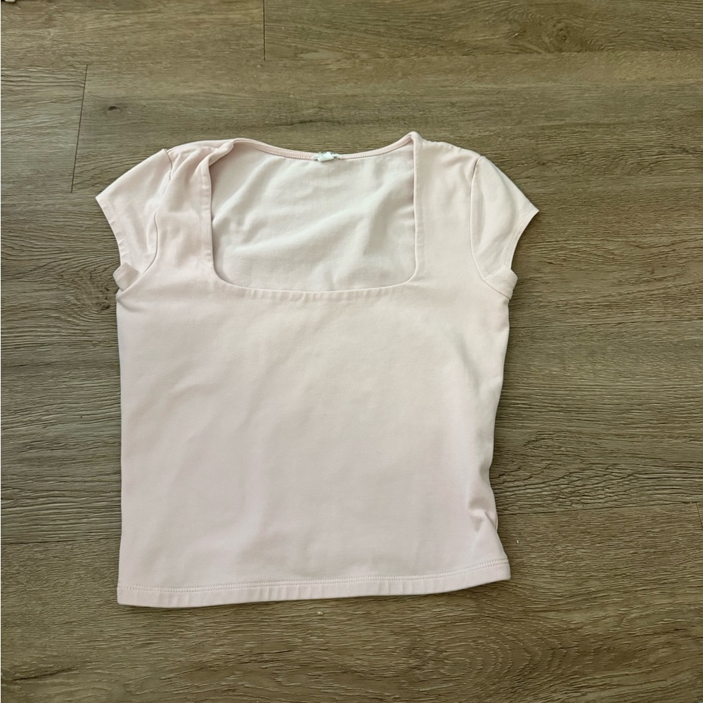 Light pink Garage baby tee